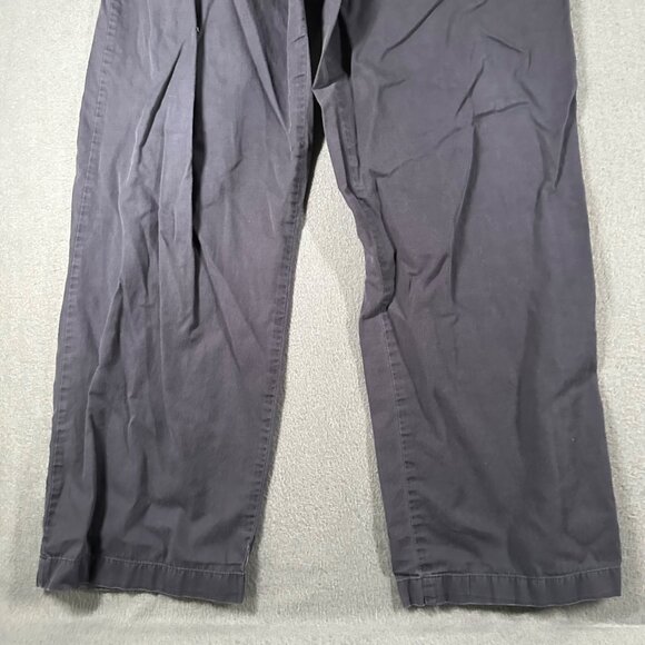 Polo Ralph Lauren Mens M Navy Blue Lounge Pants Cotton Elastic Waist Logo Pocket - Picture 2 of 9